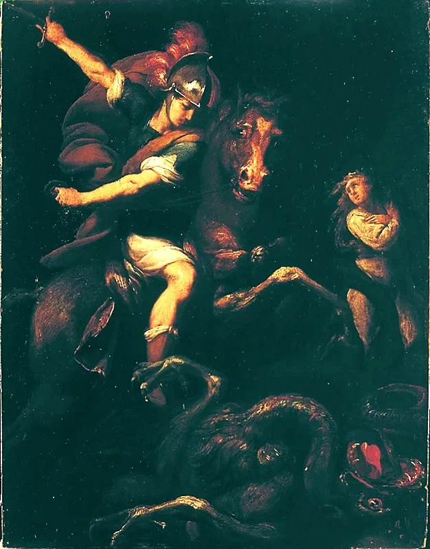 Giovan Battista Crespi, detto Cerano - San Giorgio, Pinacoteca Brera, Milano
